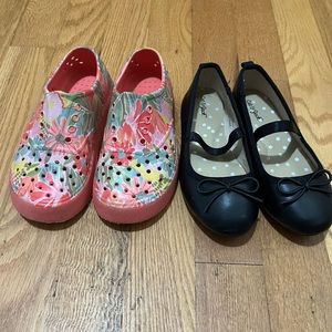 Cat & Jack Toddler Size 9 Shoe Bundle (2 pairs).